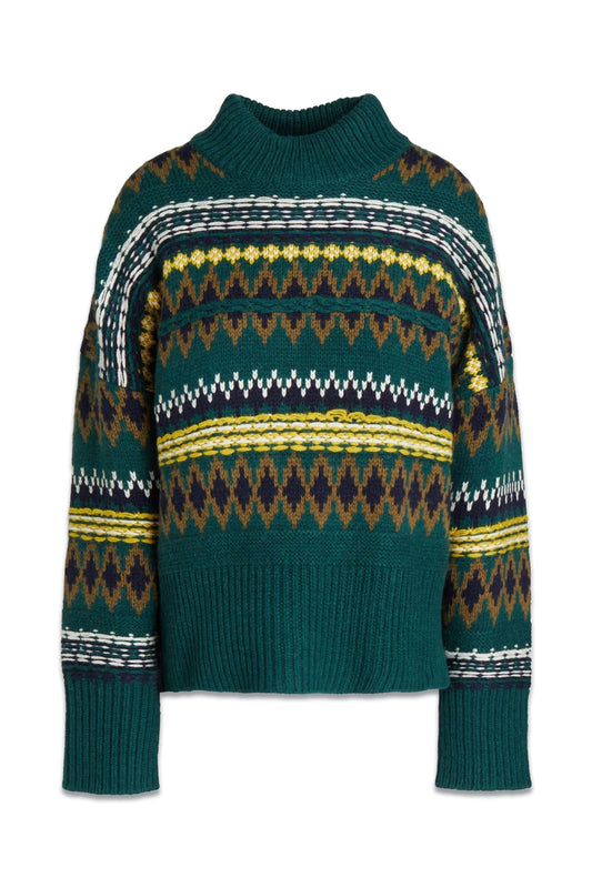 Willow Fair Isle Wool Sweater