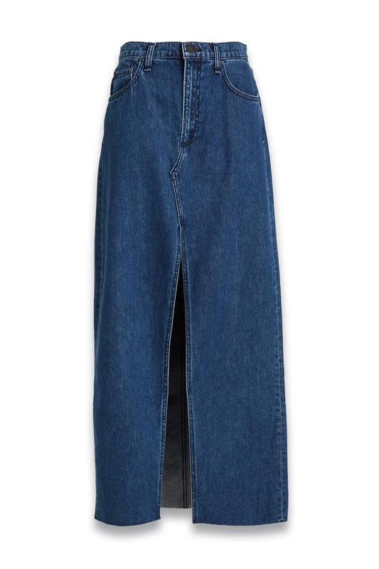 Avery Denim Maxi Skirt