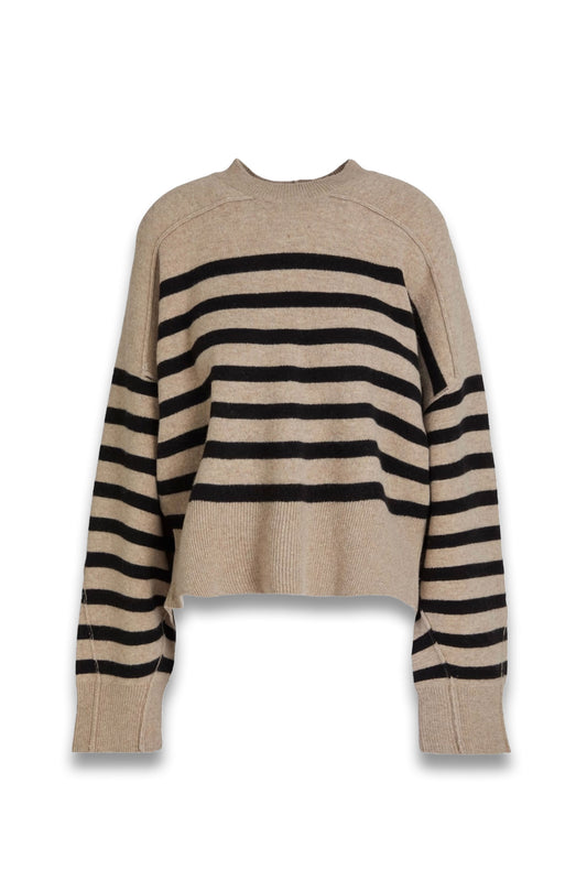 Bridget Striped Wool-Blend Sweater