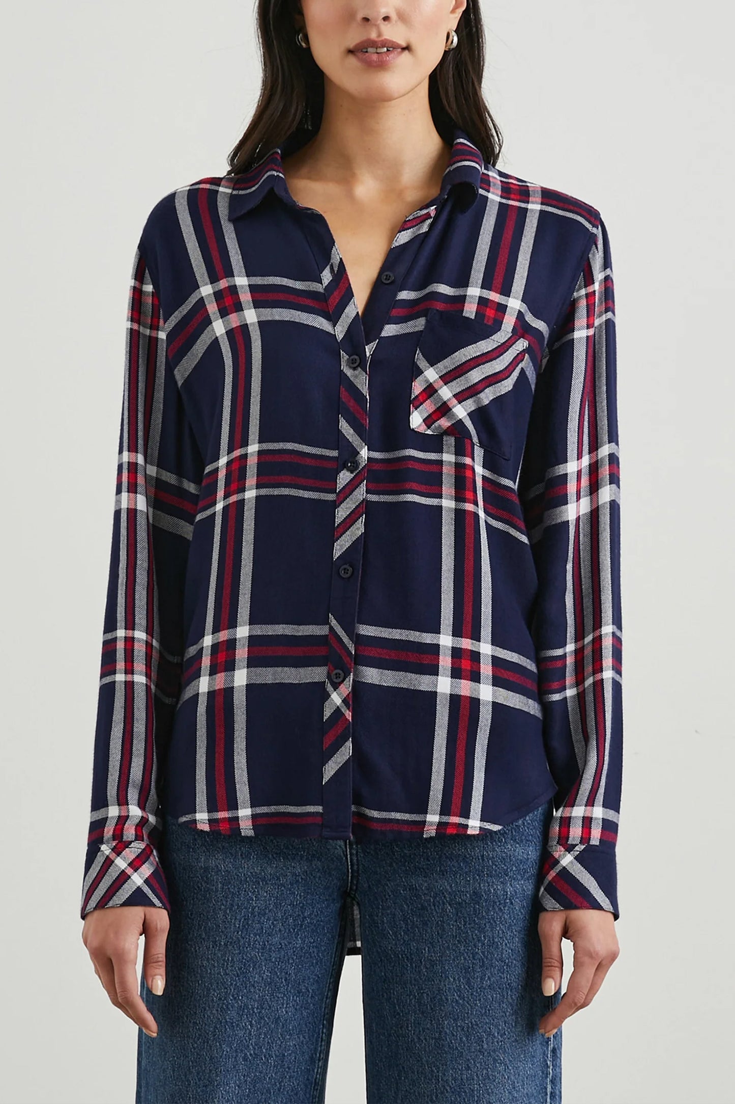 Hunter Shirt Patriot Navy Red