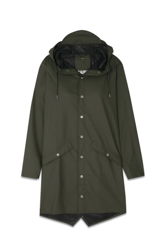 Hooded Coated-Shell Jacket