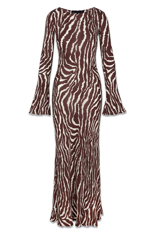 The Gia Dress In Zebra