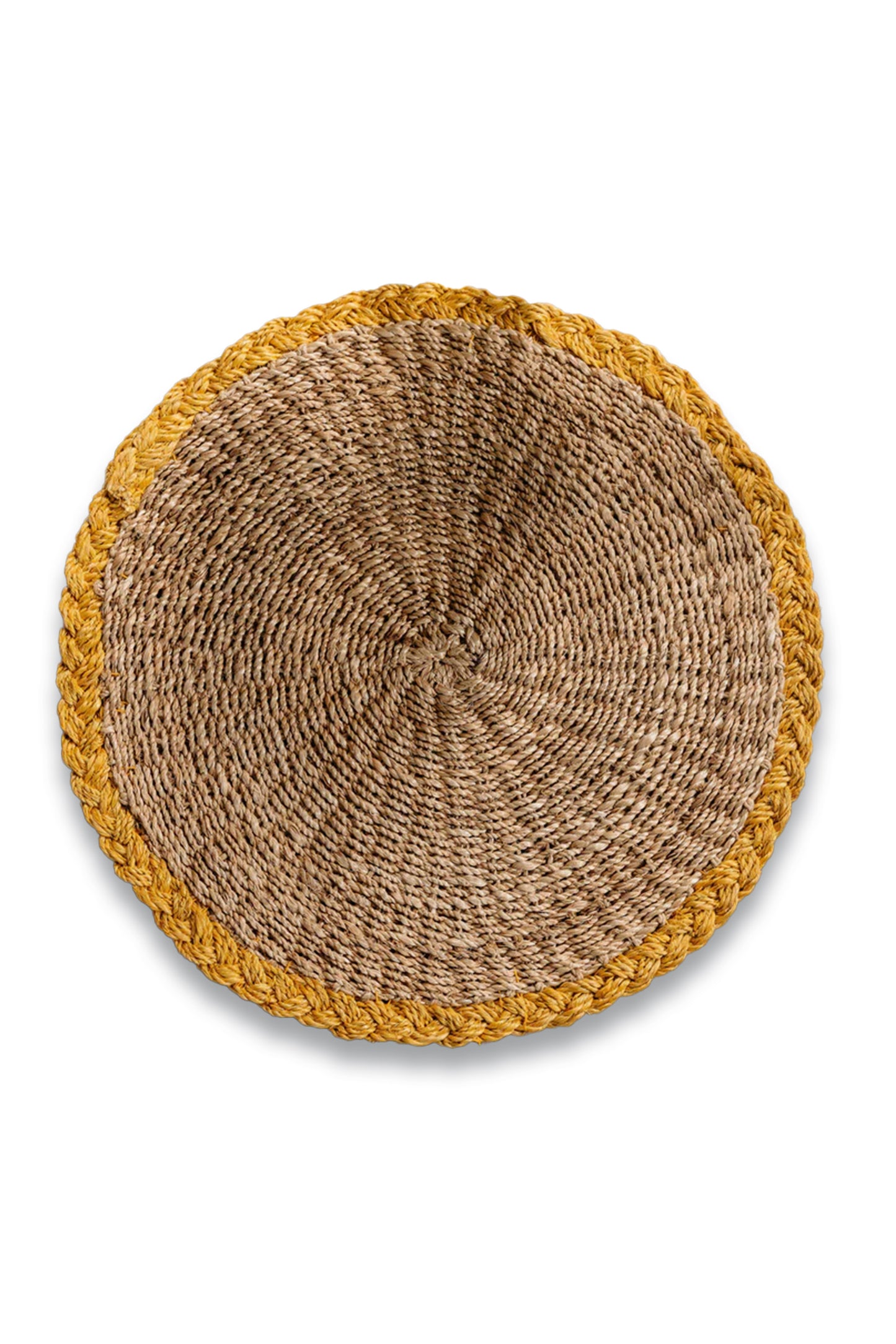 Braided Abaca Placemat Natural-Straw