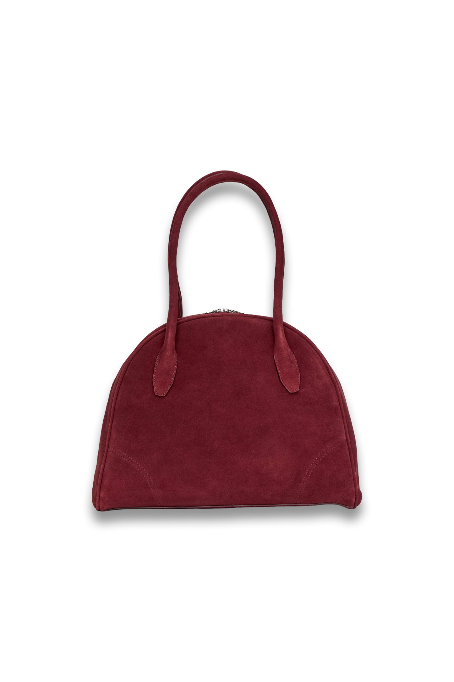 Suede Bowling Bag