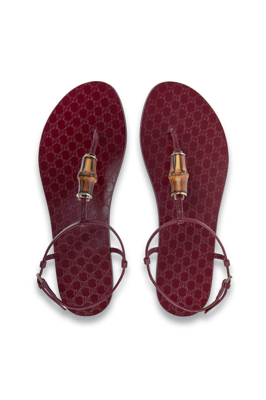Women's Thong Sandal With Bamboo