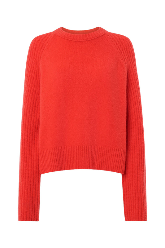 Anna Wool Mix Crew Knit