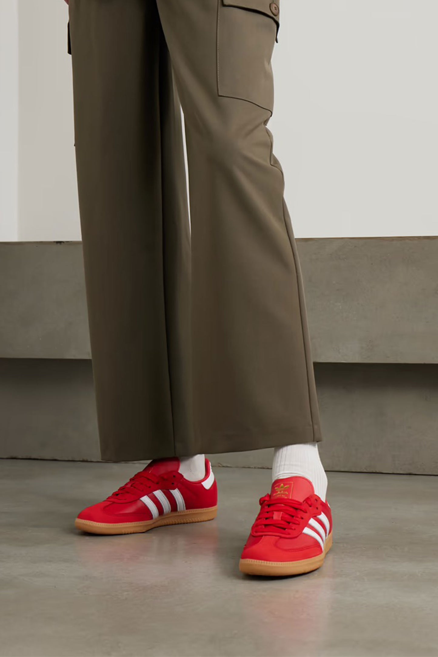Samba OG Leather And Suede Sneakers