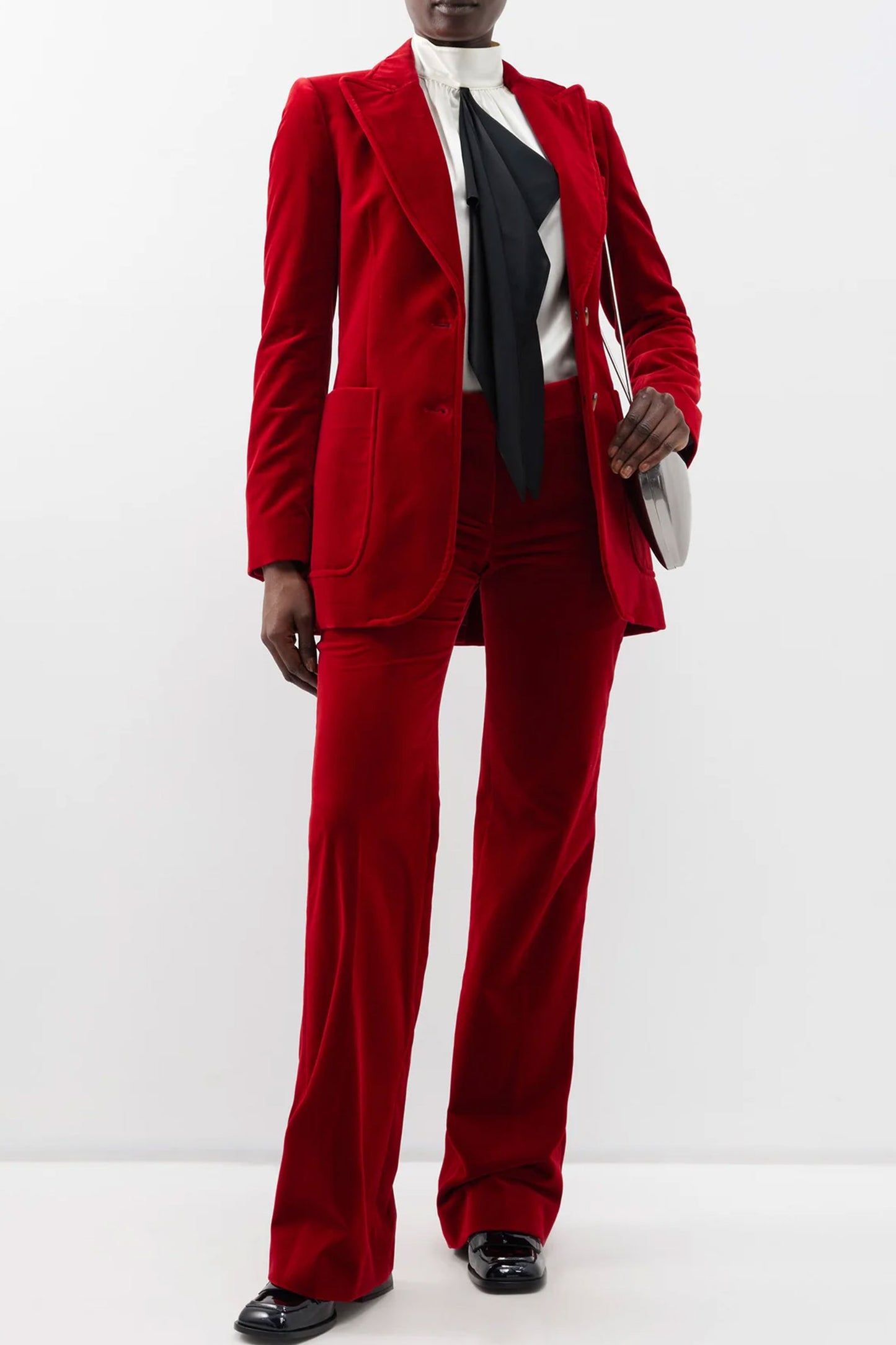 Velvet Flared Suit