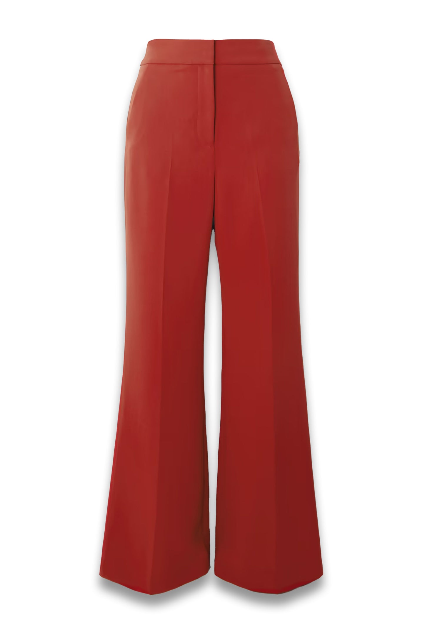 Lebone pleated crepe straight-leg pants