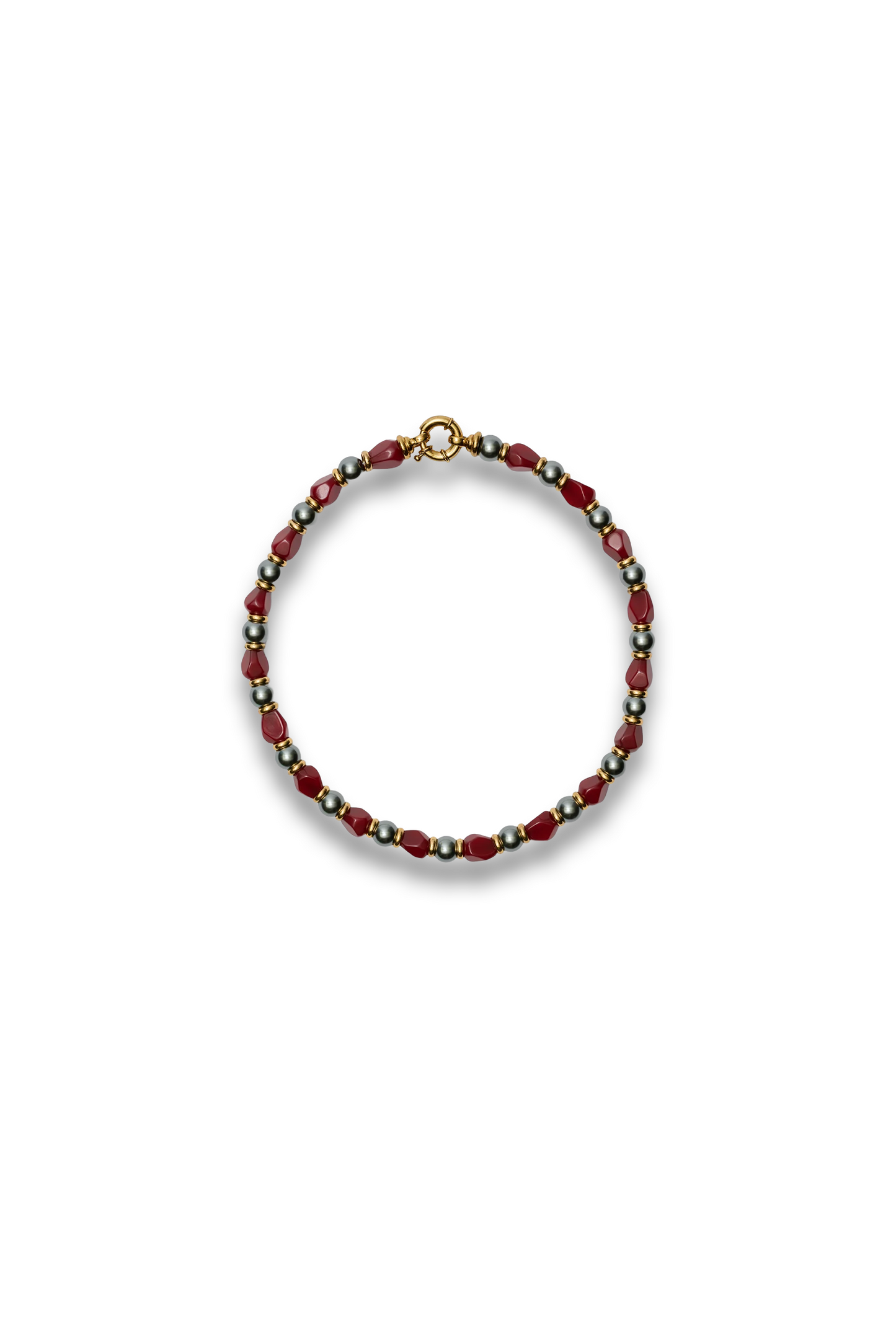 Palmara Necklace with Semi-precious Stones