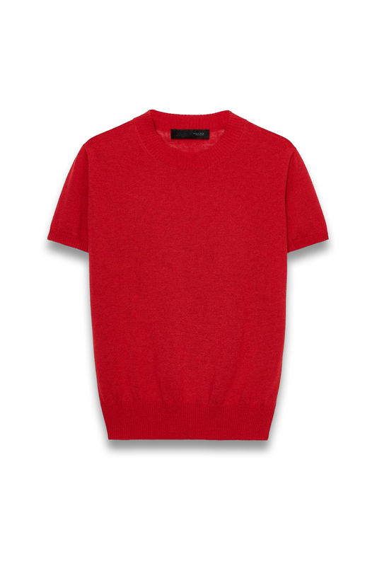 Wool-blend Knit Top