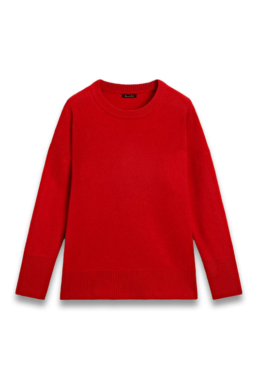 100% Cashmere Crew-neck Sweater
