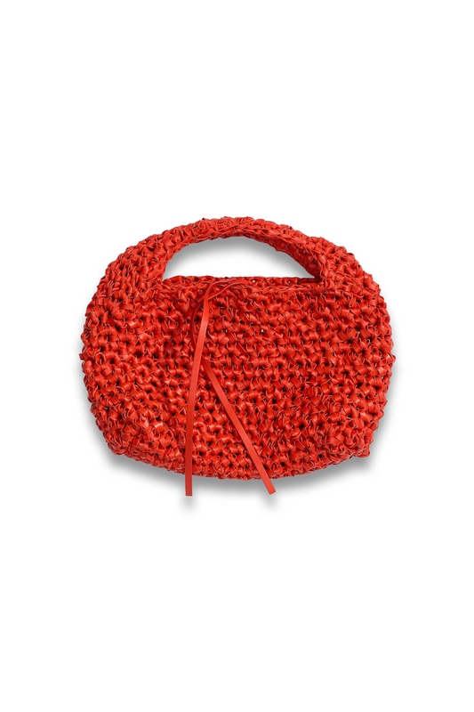 Handmade Woven Leather Handbag