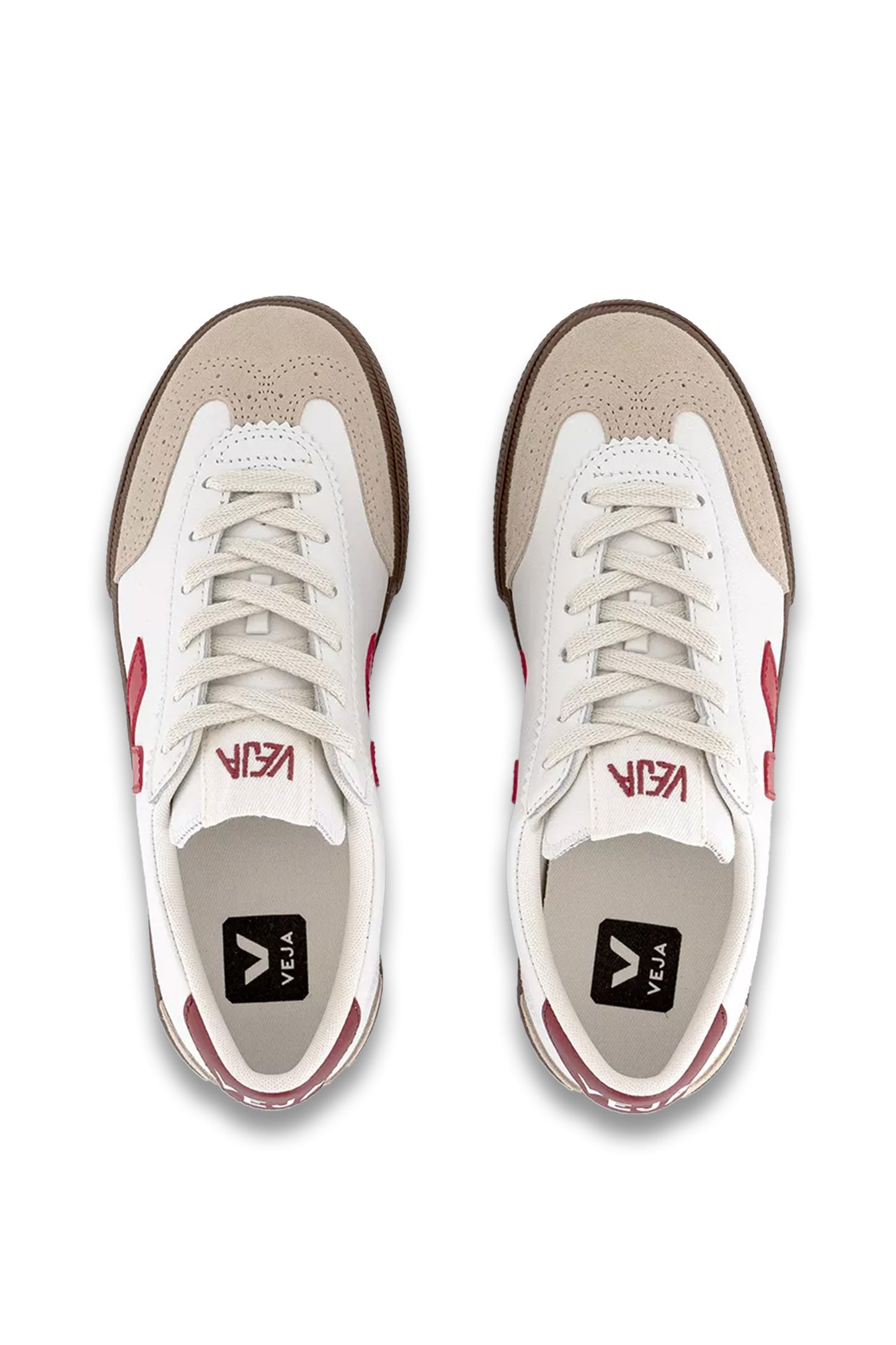Volley Trainers White Pekin Bark F