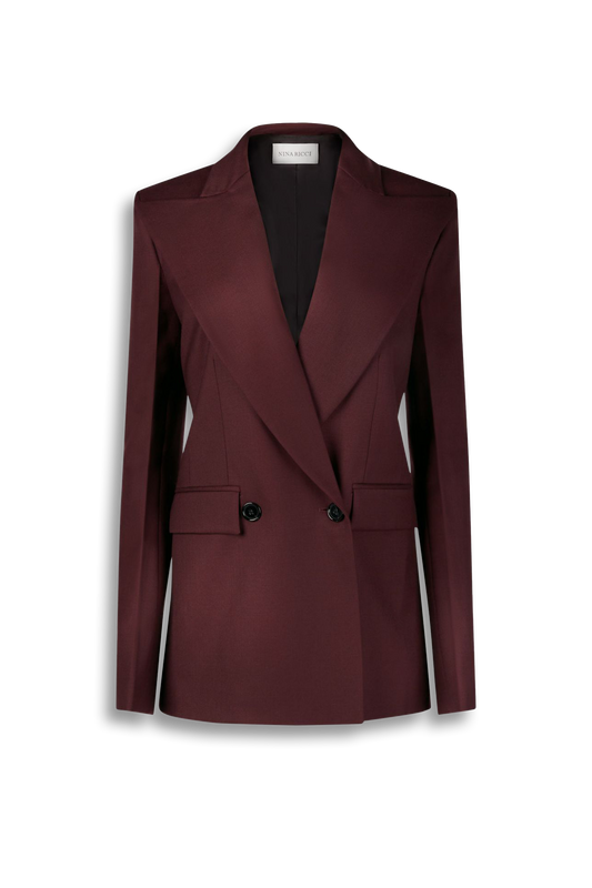 Double-breasted Wool Blazer