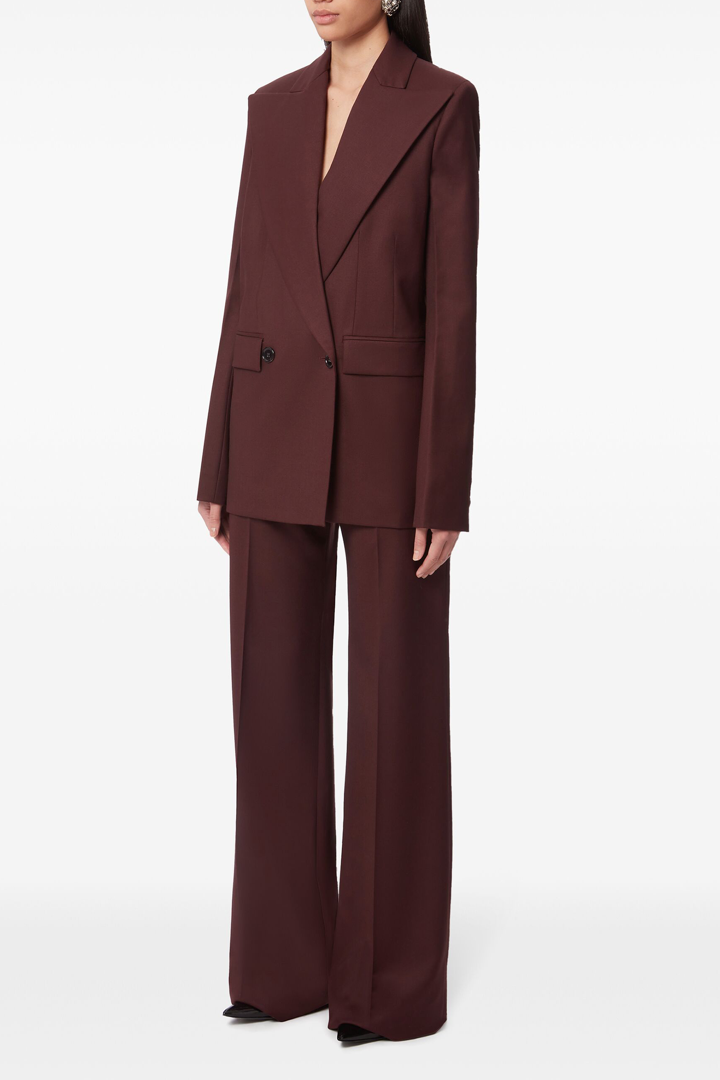 Double-breasted Wool Blazer