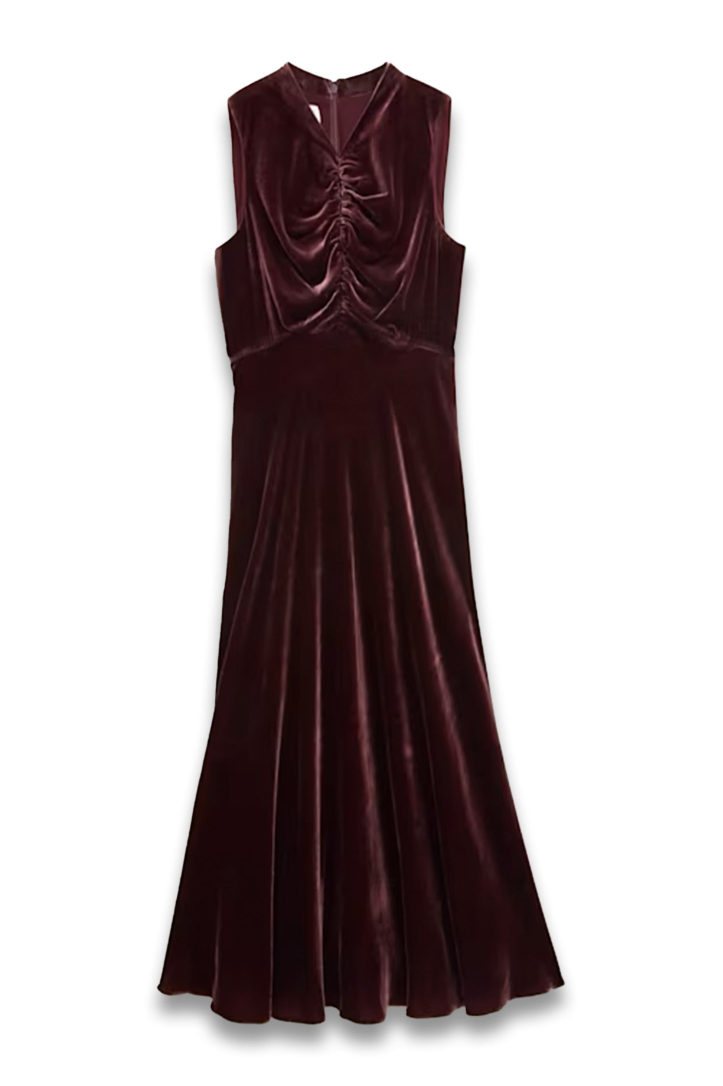 Isleworth Velvet Dress With Silk