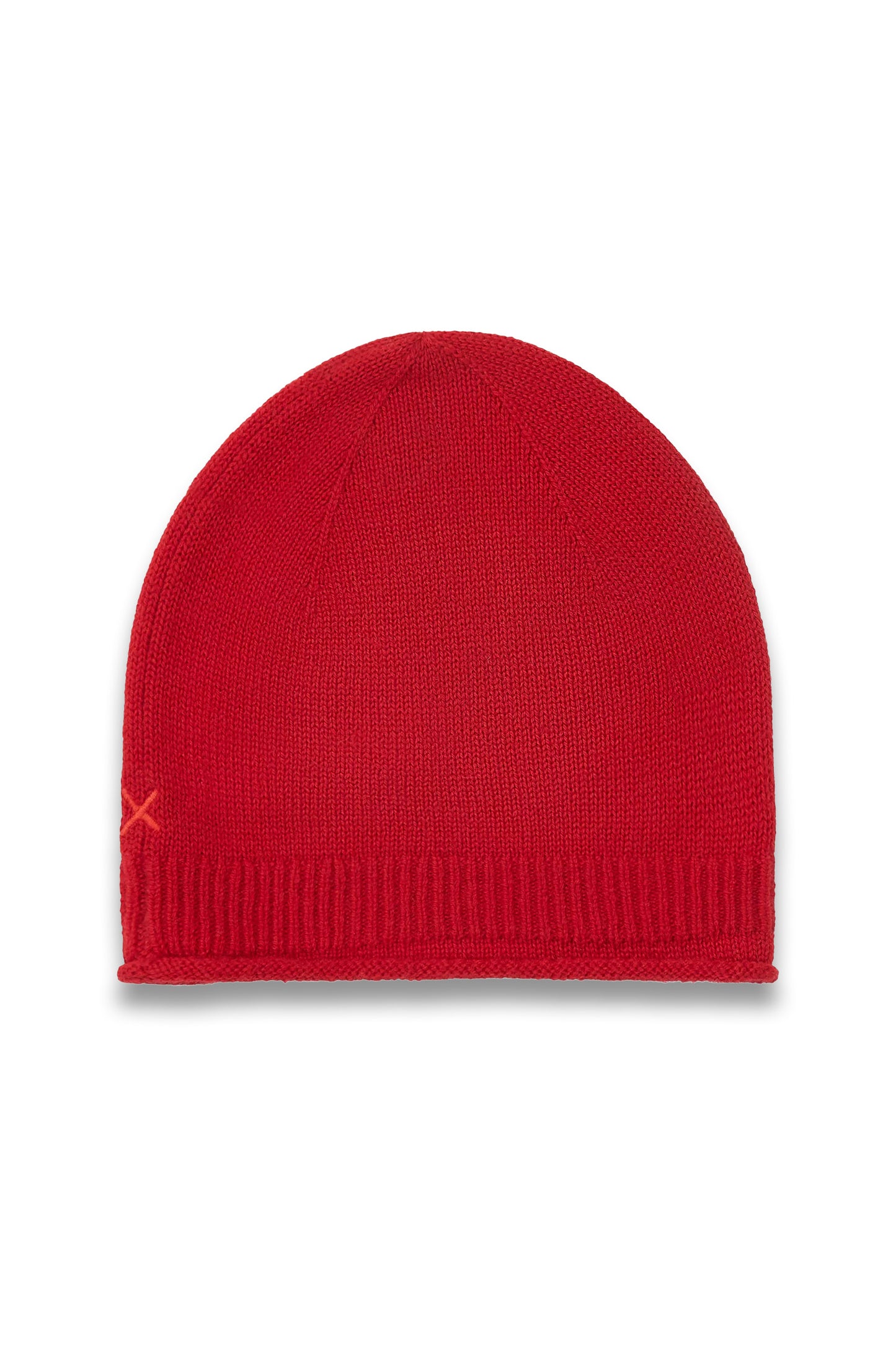 Wool Cashmere Beanie, Velvet Red, One Size
