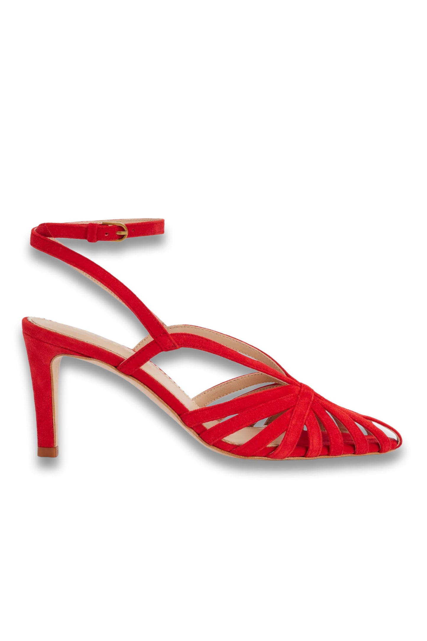 Heeled Cage Sandals
