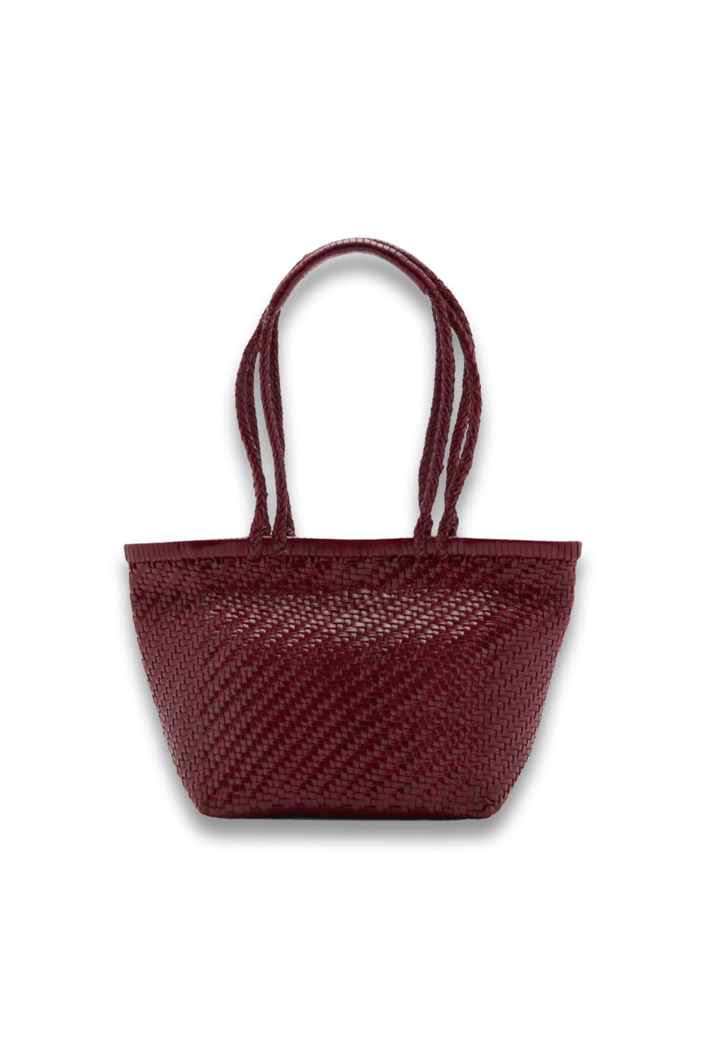 Medium Braided Leather Bag