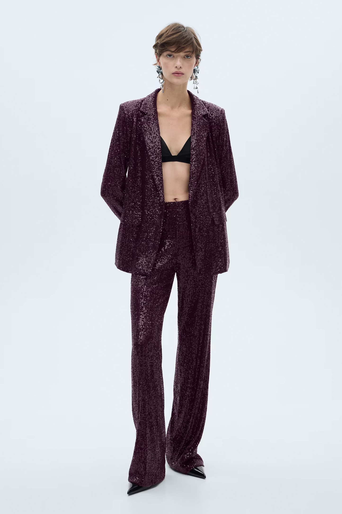 Sequin Suit Blazer & Trouser