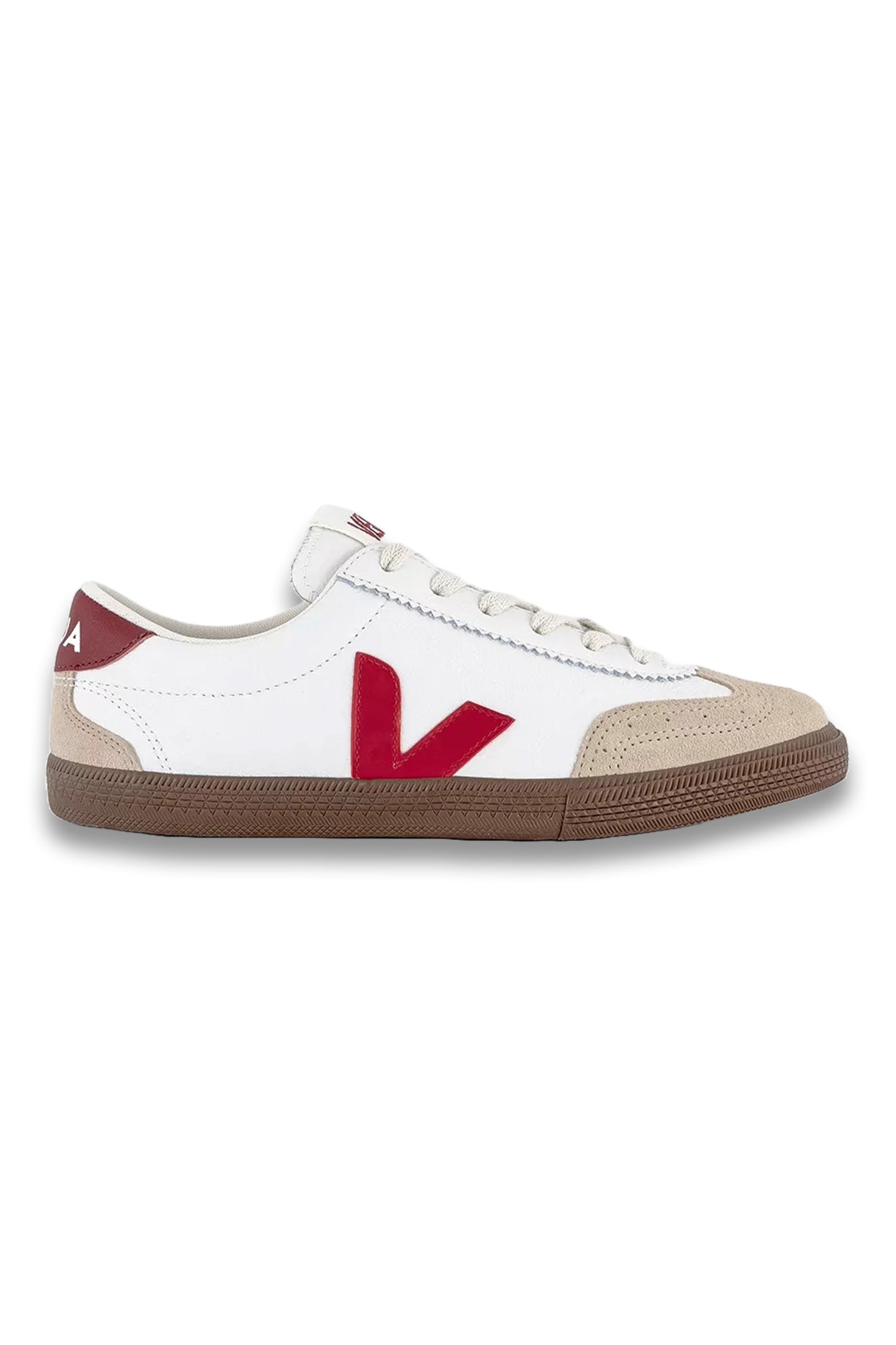 Volley Trainers White Pekin Bark F