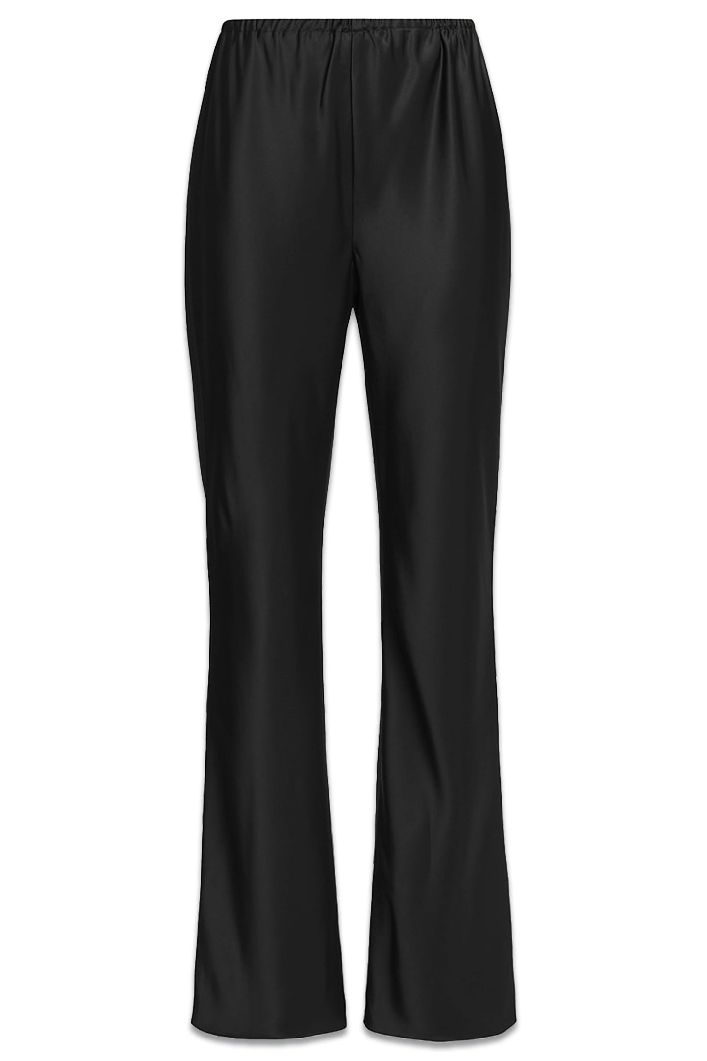 Gale Satin Mid-rise Bias Pant