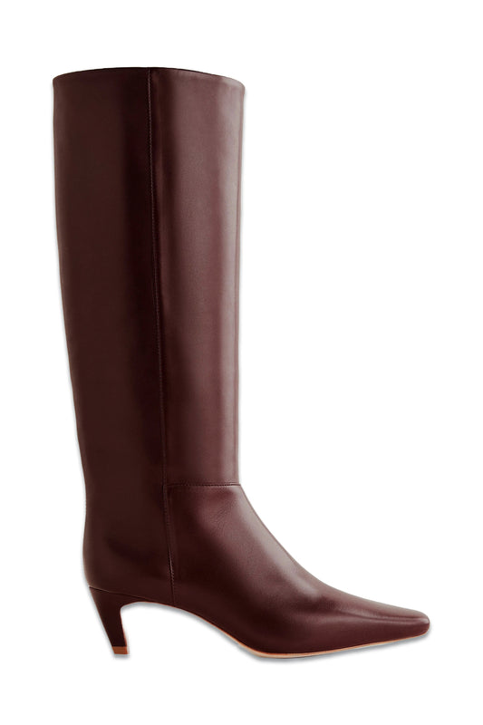 Ruby Leather Remy Knee Boot