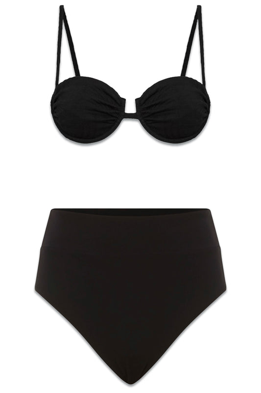 Balconette And High Waist Bikini