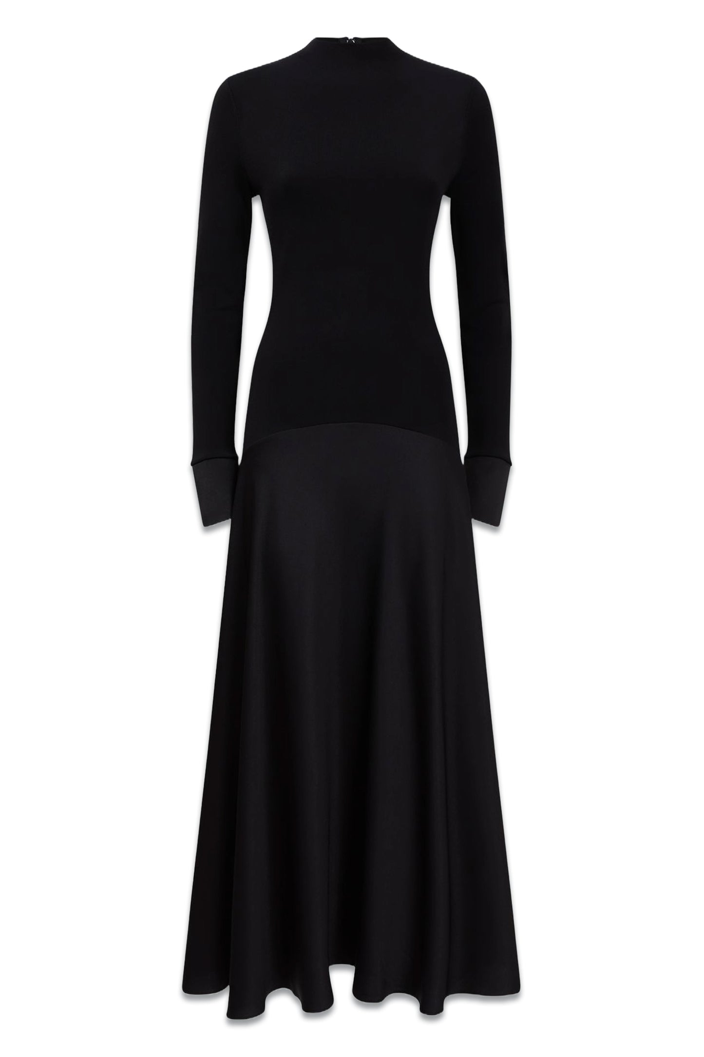 Florere Knitted Satin Midi Dress