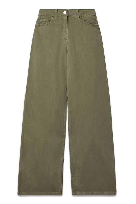 Colorado Gament Dyed Wide Leg Jeans