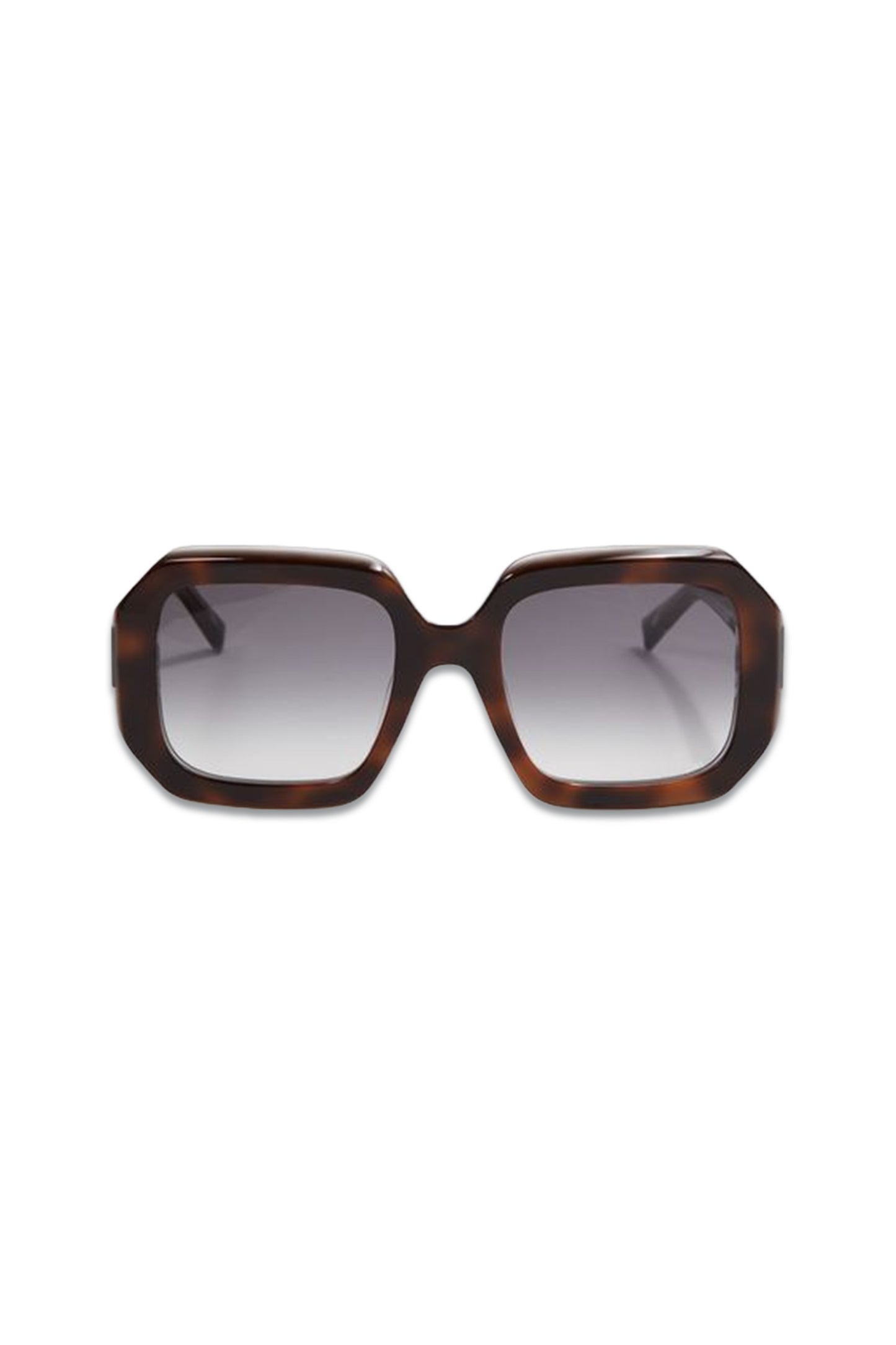 Missoni Eyewear Angular Tortoiseshell Sunglasses