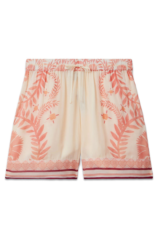 Chloe Printed Drawstring Shorts