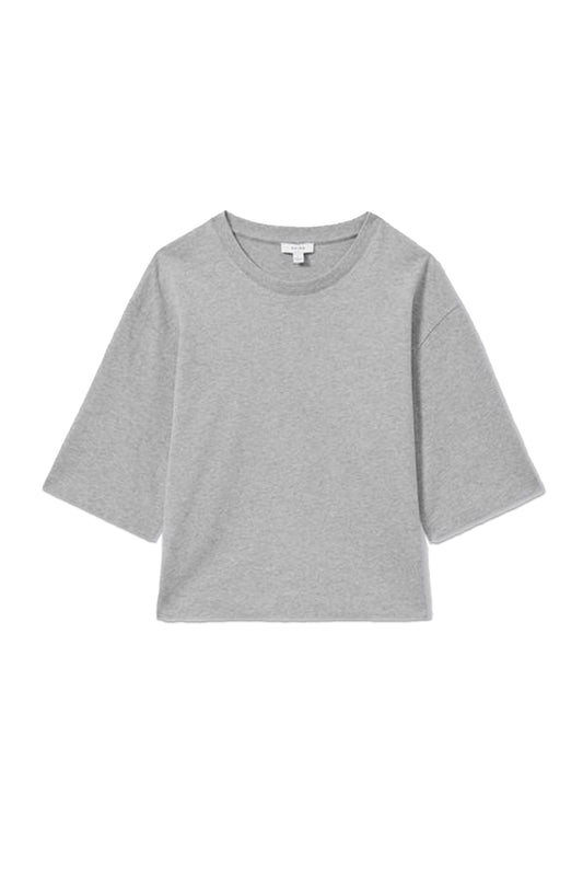 Cassie Oversized Cotton Crew Neck T-shirt