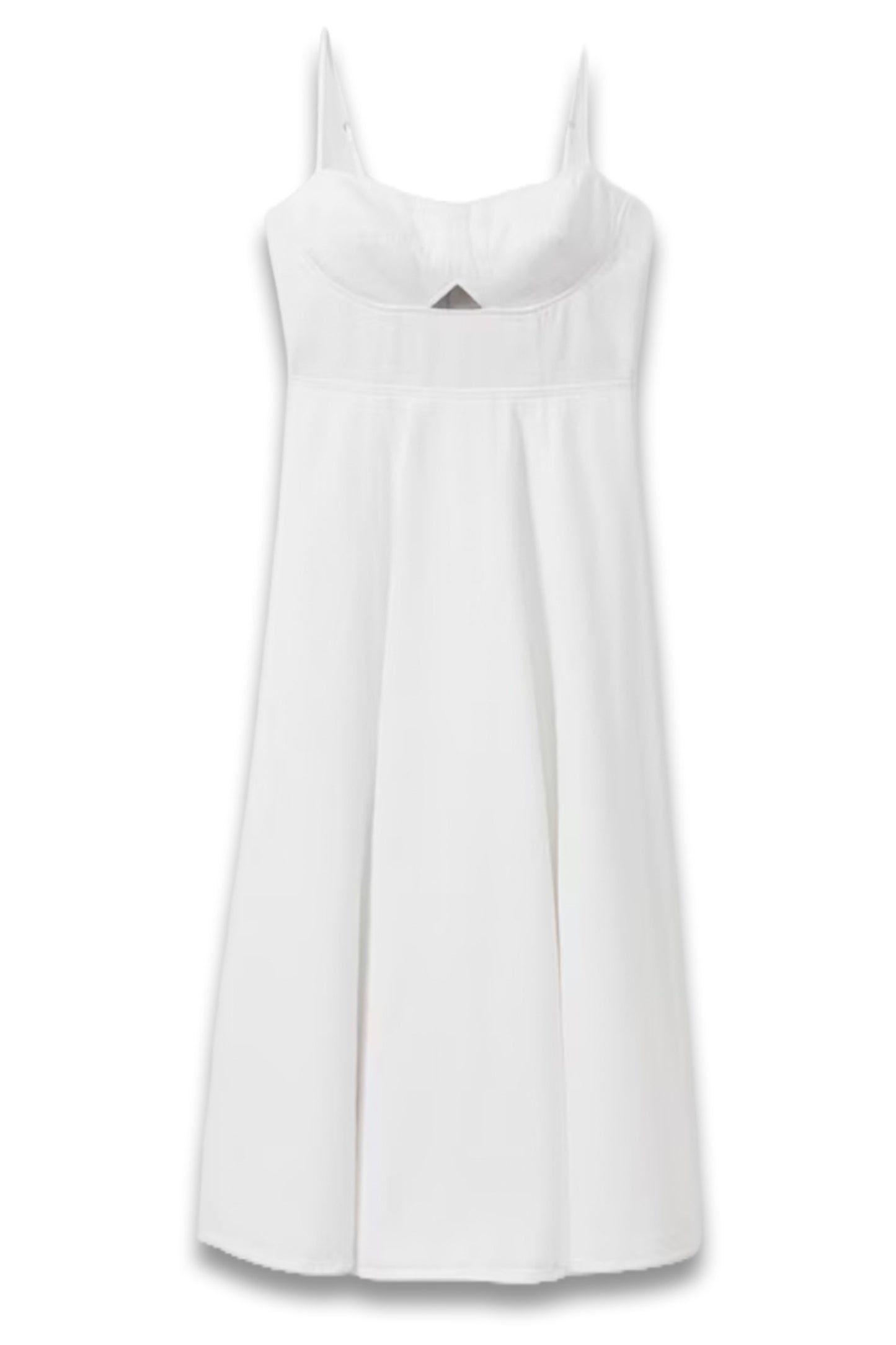 Annie Denim Fit and Flare Midi Dress