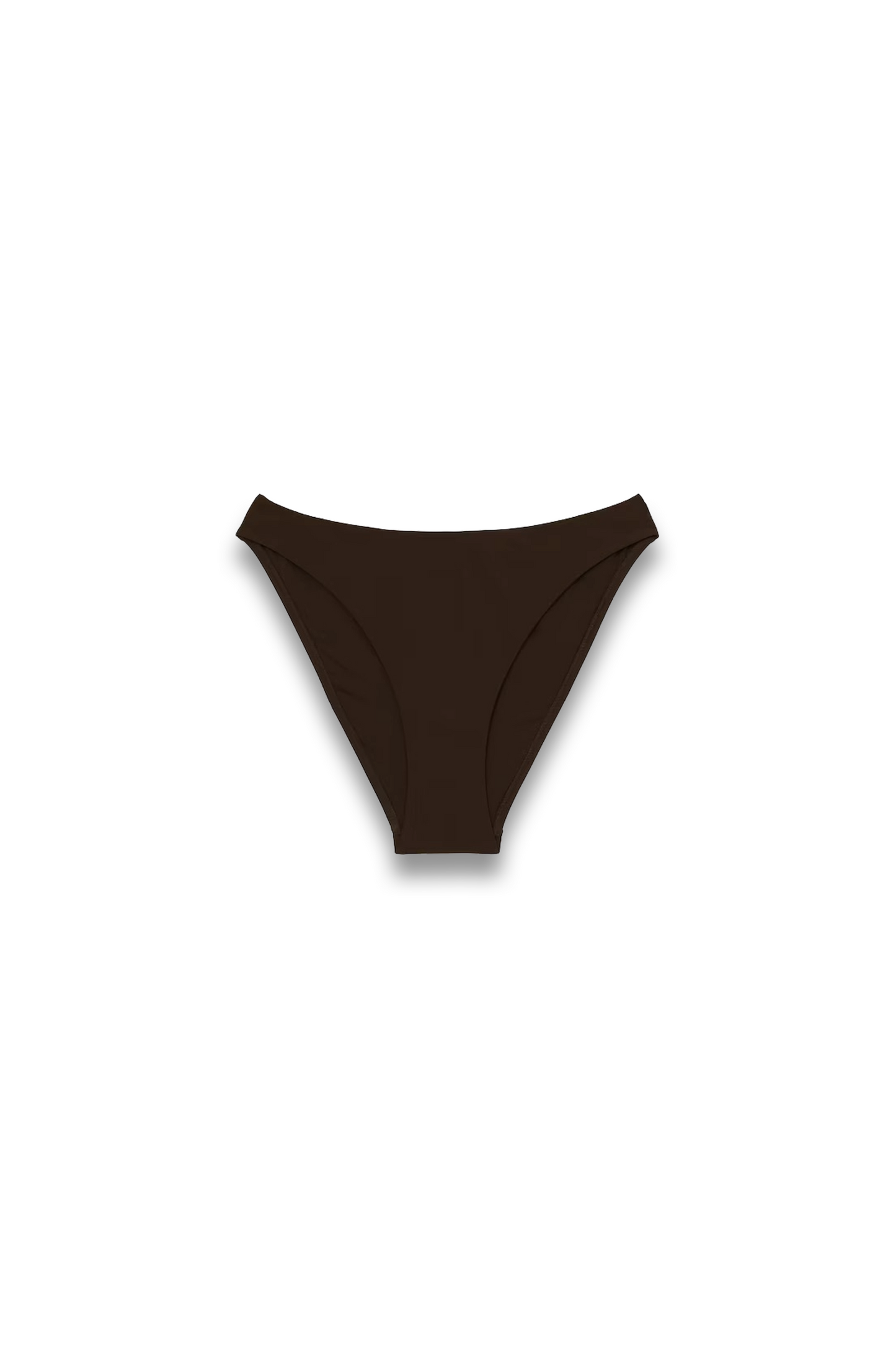Fixed-side Bikini Bottoms in Chocolate