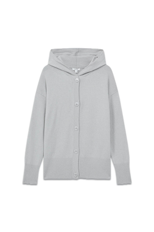 Evie Cashmere Wool Hooded Cardigan