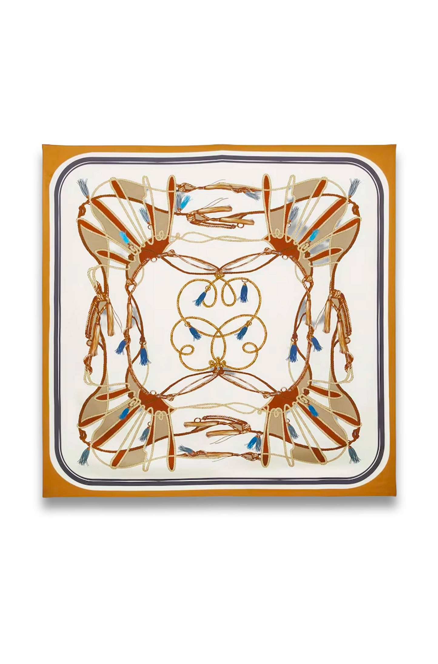 Mila Silk Printed Scarf