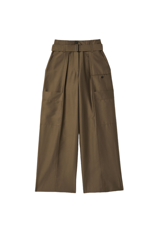 Maria Wide Leg Paper Bag Trousers