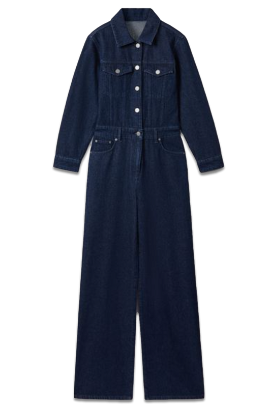 Frankie Relaxed Denim Jumpsuit