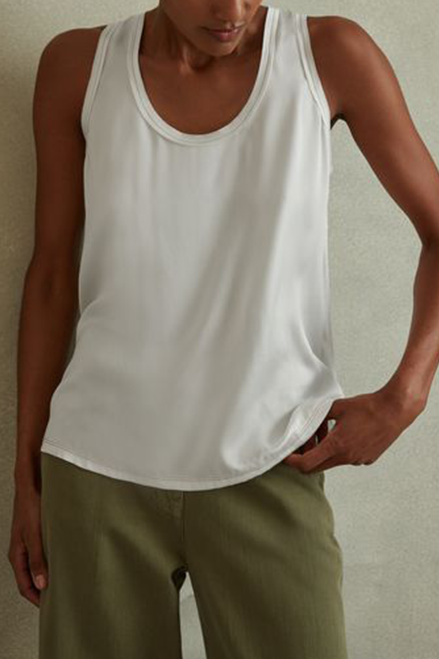 Silk Front Vest