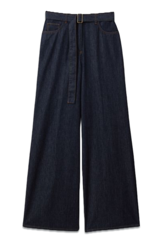 Luca Belted Wide Leg Jeans