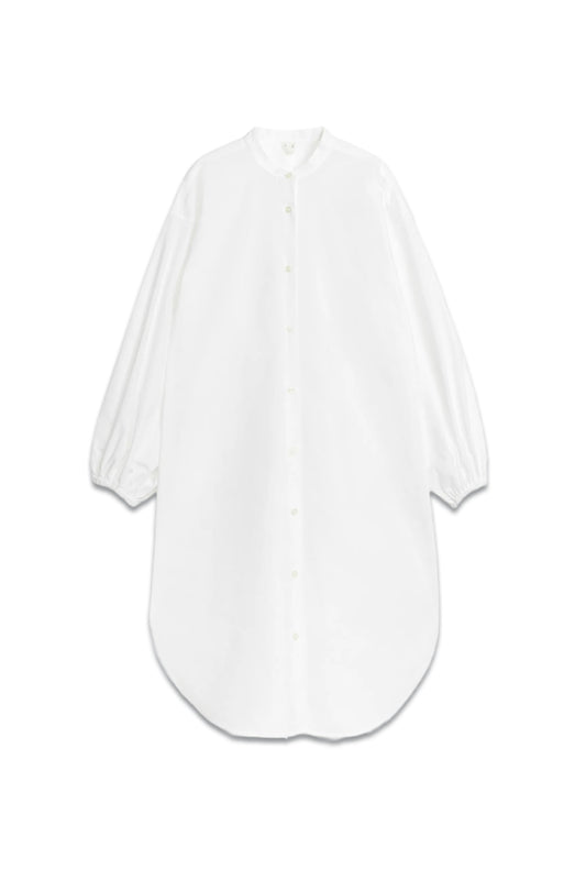 Balloon-Sleeve Dress