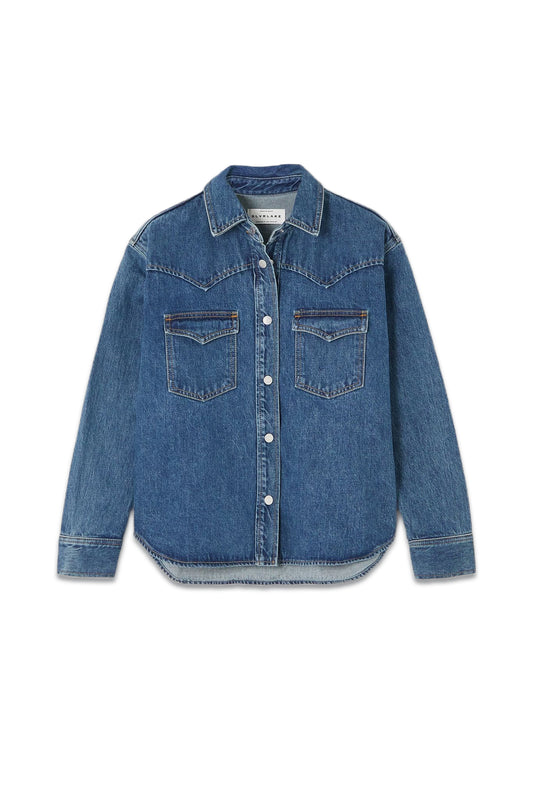 + NET SUSTAIN Cassidy Denim Shirt