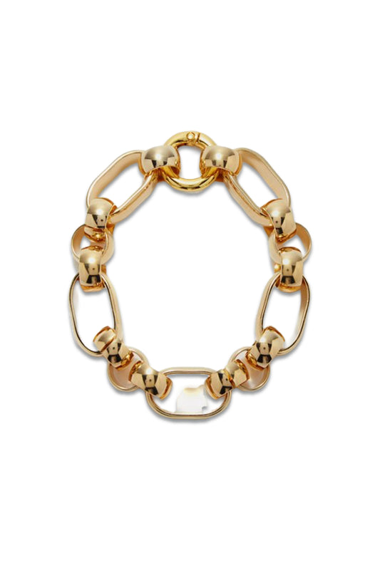 Elena 14kt Gold-Plated Rope-Chain Bracelet