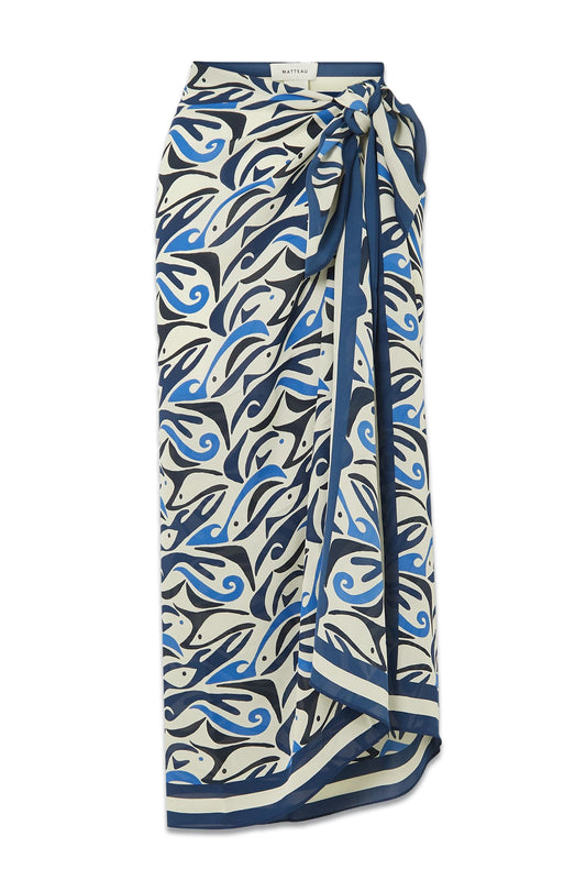 Printed Silk Pareo