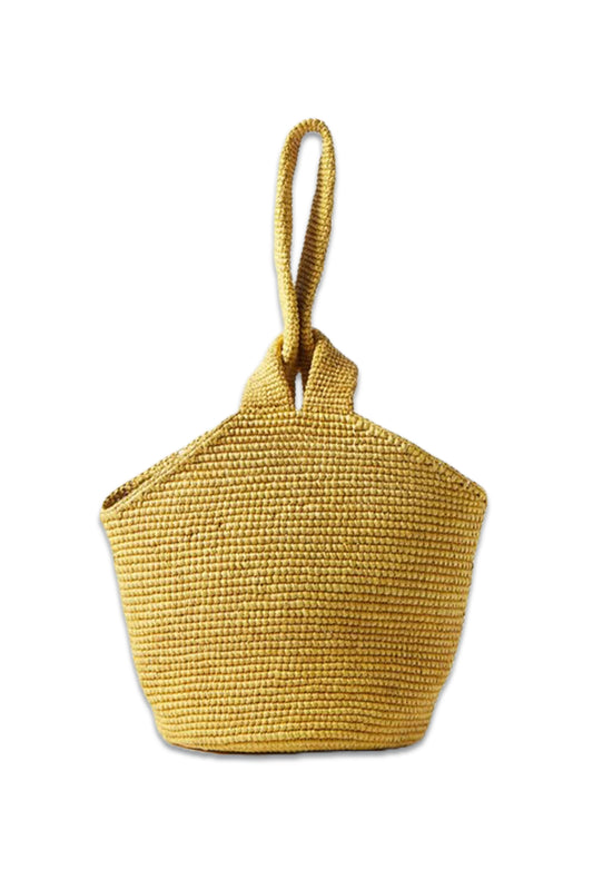 Mini Pull-Through Raffia Bag