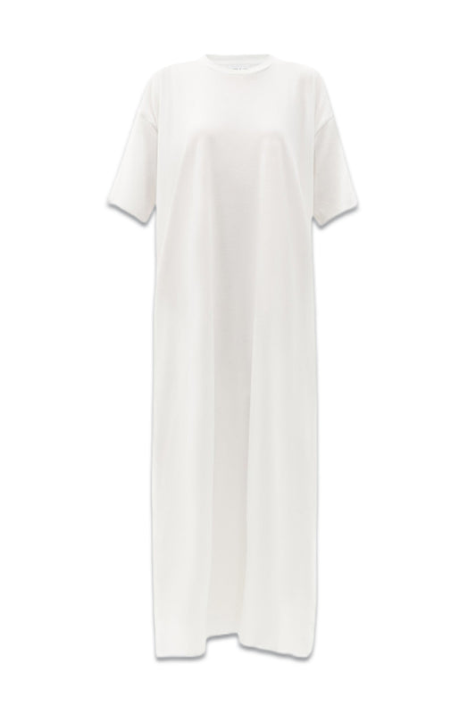 Recycled-Yarn Cotton-Blend Maxi T-Shirt Dress