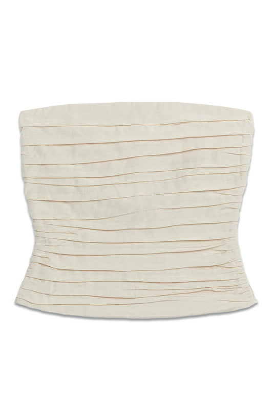 Pleated Tube Top
