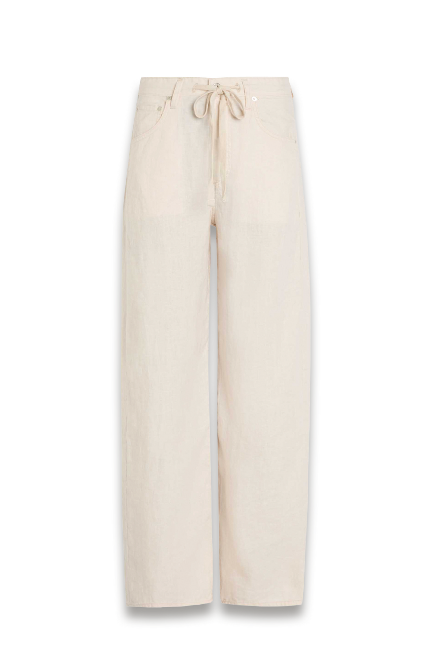 Brynn Drawstring Linen Trousers